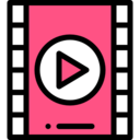 ui,interface,music and multimedia,music player,multimedia,movie,video player,play button,multimedia option,youtube,film roll